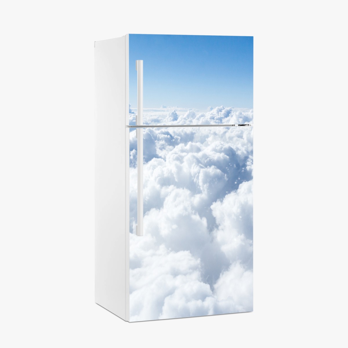 Fridge sticker serene aerial cloudscape • Wallissimo®