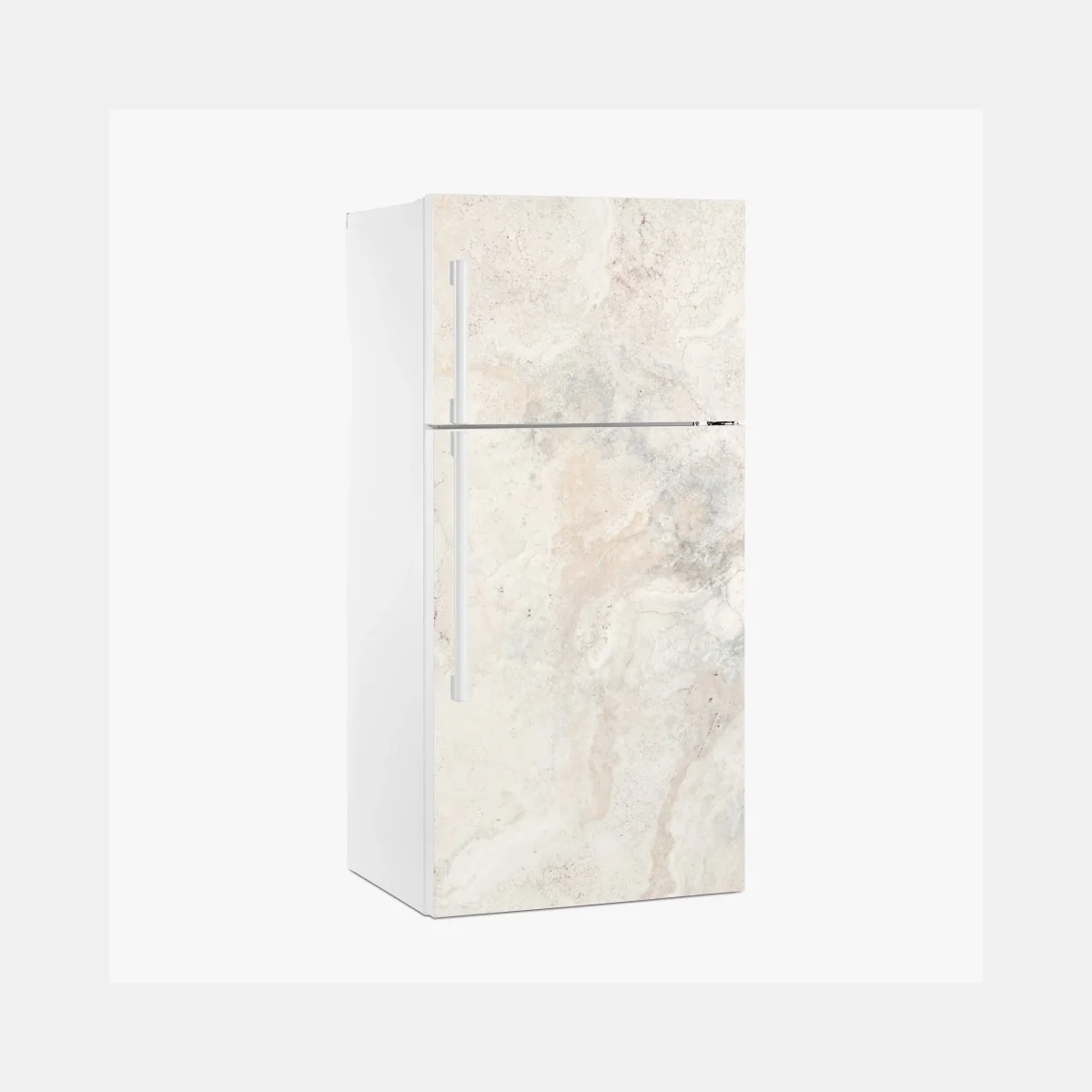 Fridge sticker soft beige marble texture • Wallissimo® Fridge sticker soft beige marble texture • Wallissimo®
