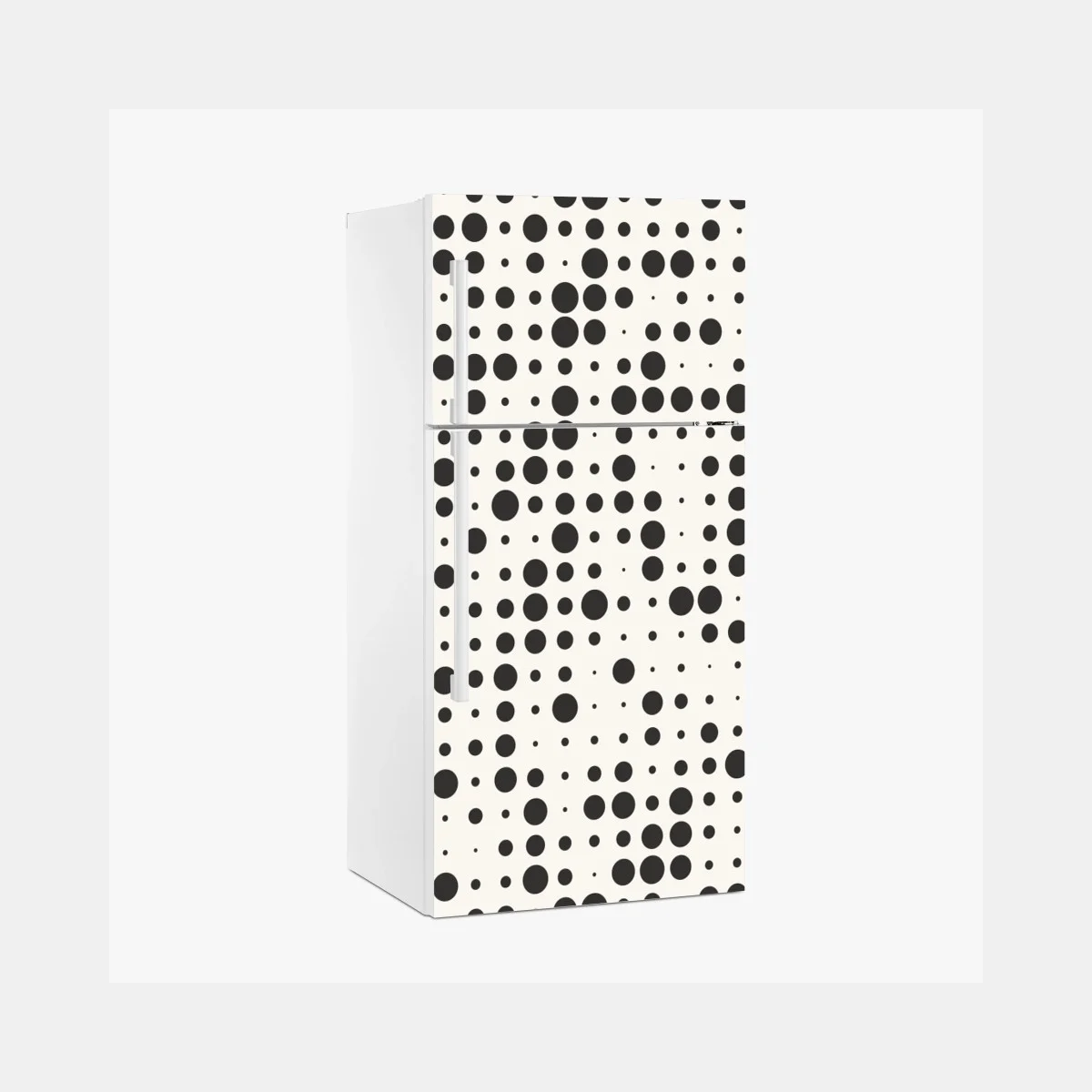 Fridge sticker minimalist halftone dot pattern • Wallissimo® Fridge sticker minimalist halftone dot pattern • Wallissimo®