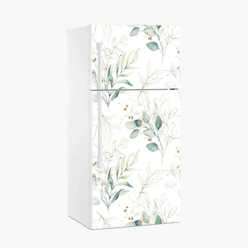 Fridge sticker golden sunflower bloom • Wallissimo®