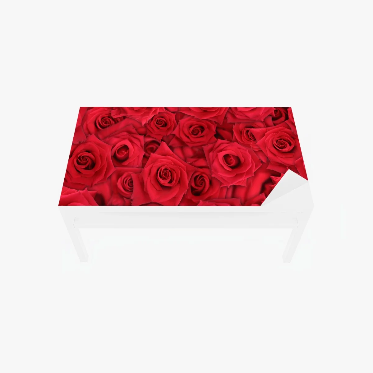 Table & desk veneer vibrant red roses collage ⁕ Wallissimo® Table & desk veneer vibrant red roses collage ⁕ Wallissimo®