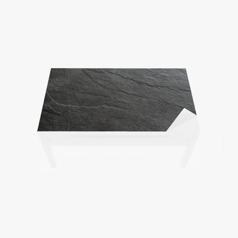 Table & desk veneer dark slate stone texture