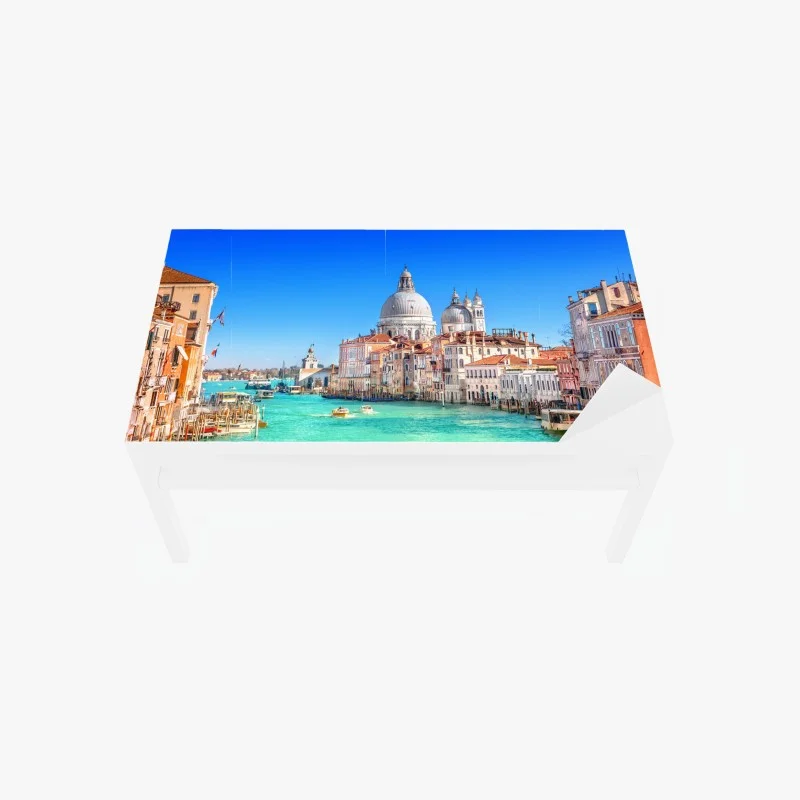 Table & desk veneer Venice grand canal panorama