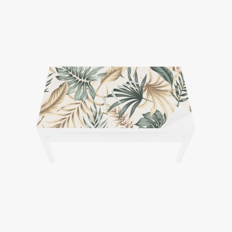 Table & desk veneer tropical botanical foliage pattern • Wallissimo®