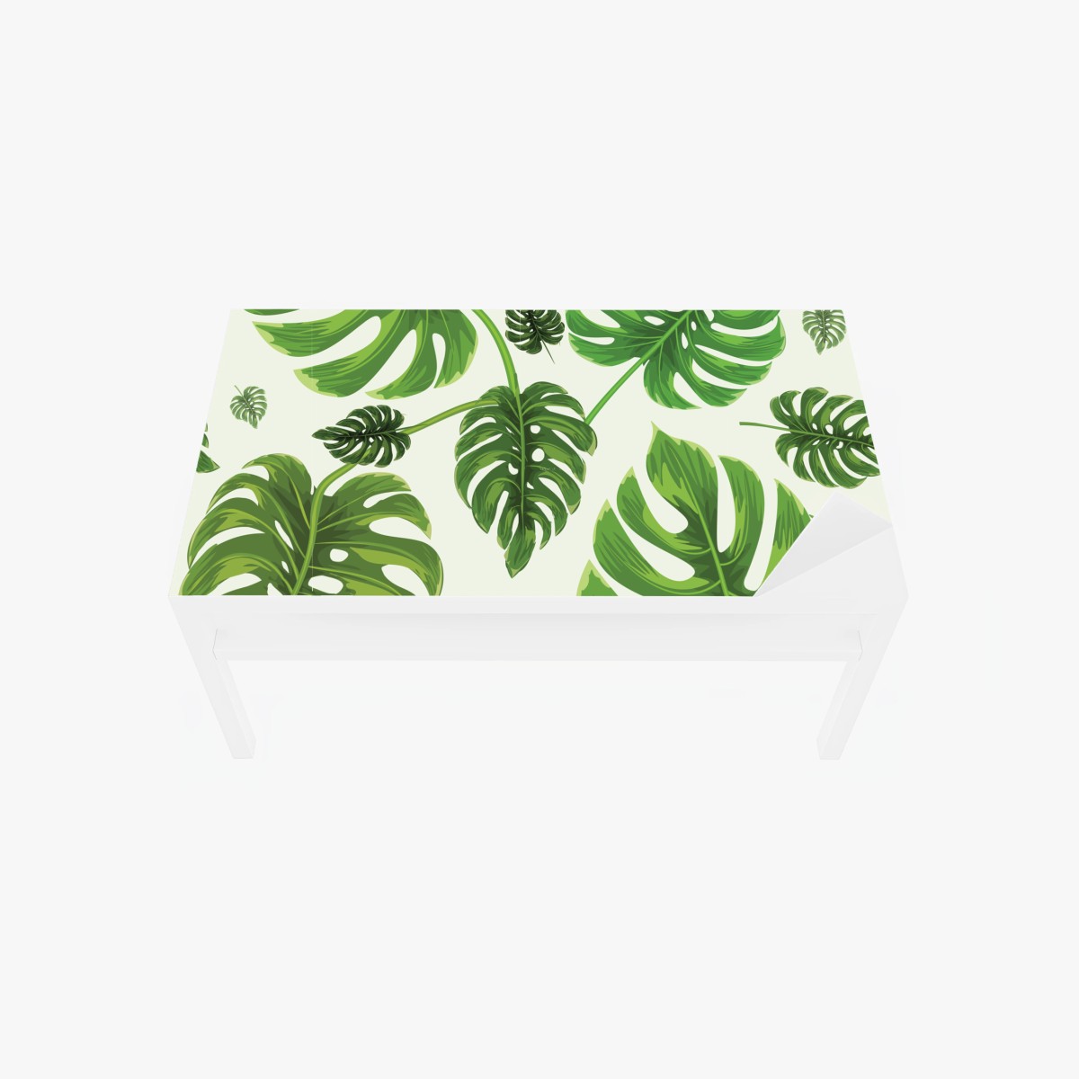 Table & desk veneer tropical monstera leaf pattern • Wallissimo® Table & desk veneer tropical monstera leaf pattern • Wallissimo®