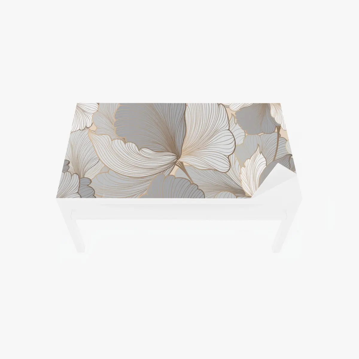 Table & desk veneer delicate pastel floral pattern • Wallissimo® Table & desk veneer delicate pastel floral pattern • Wallissimo®