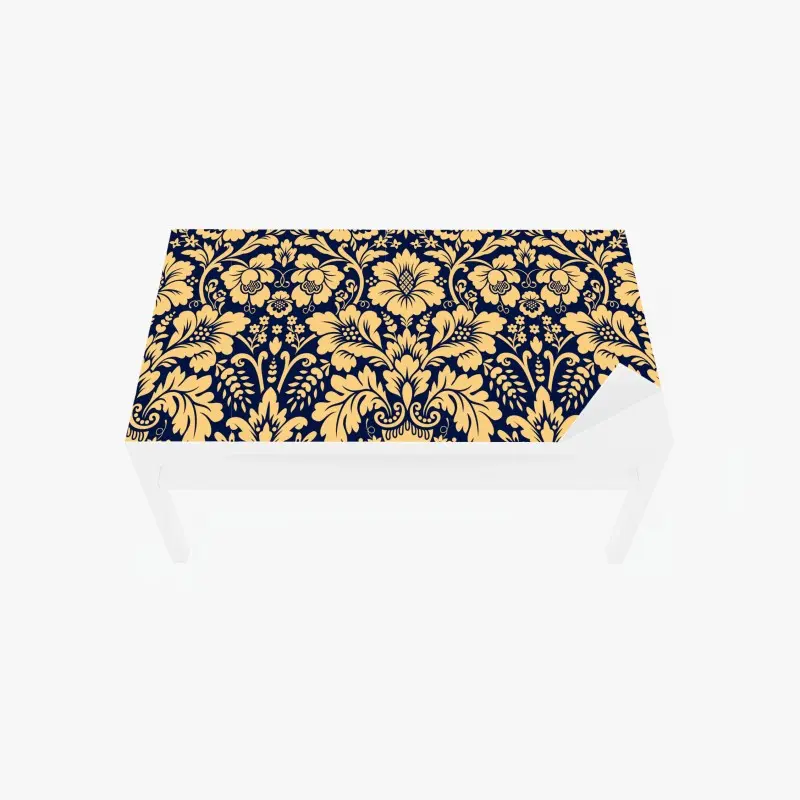 Table & desk veneer dramatic monochrome ocean wave • Wallissimo®
