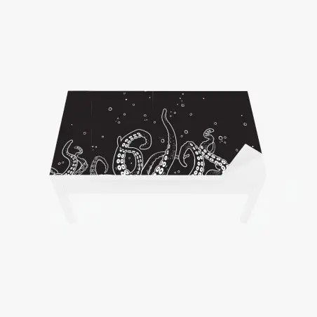 Table & desk veneer octopus tentacle pattern • Wallissimo®