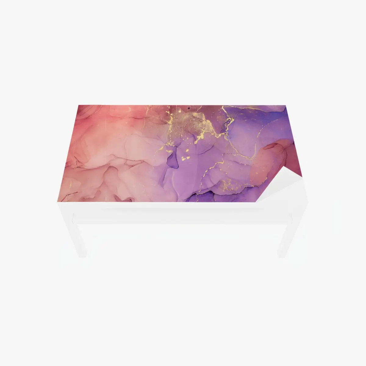 Table & desk veneer ethereal pink and purple marble art • Wallissimo® Table & desk veneer ethereal pink and purple marble art • Wallissimo®