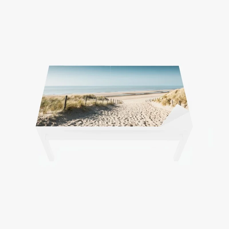 Table & desk veneer sandy dunes at Noordwijk coast