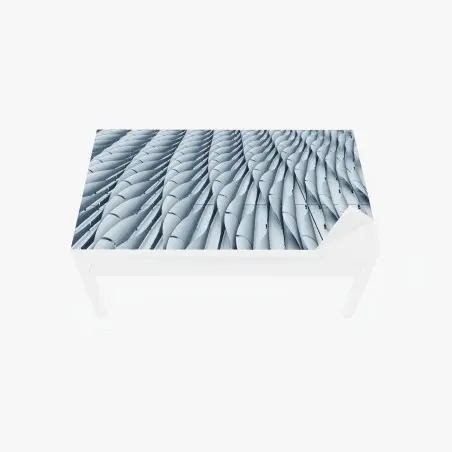 Table & desk veneer abstract architectural facade pattern • Wallissimo®
