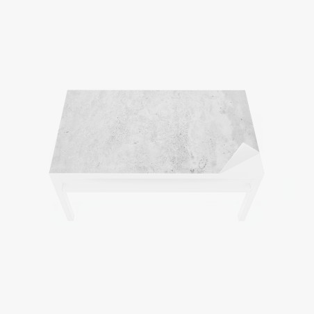 Table & desk veneer minimal gray concrete wall texture • Wallissimo®