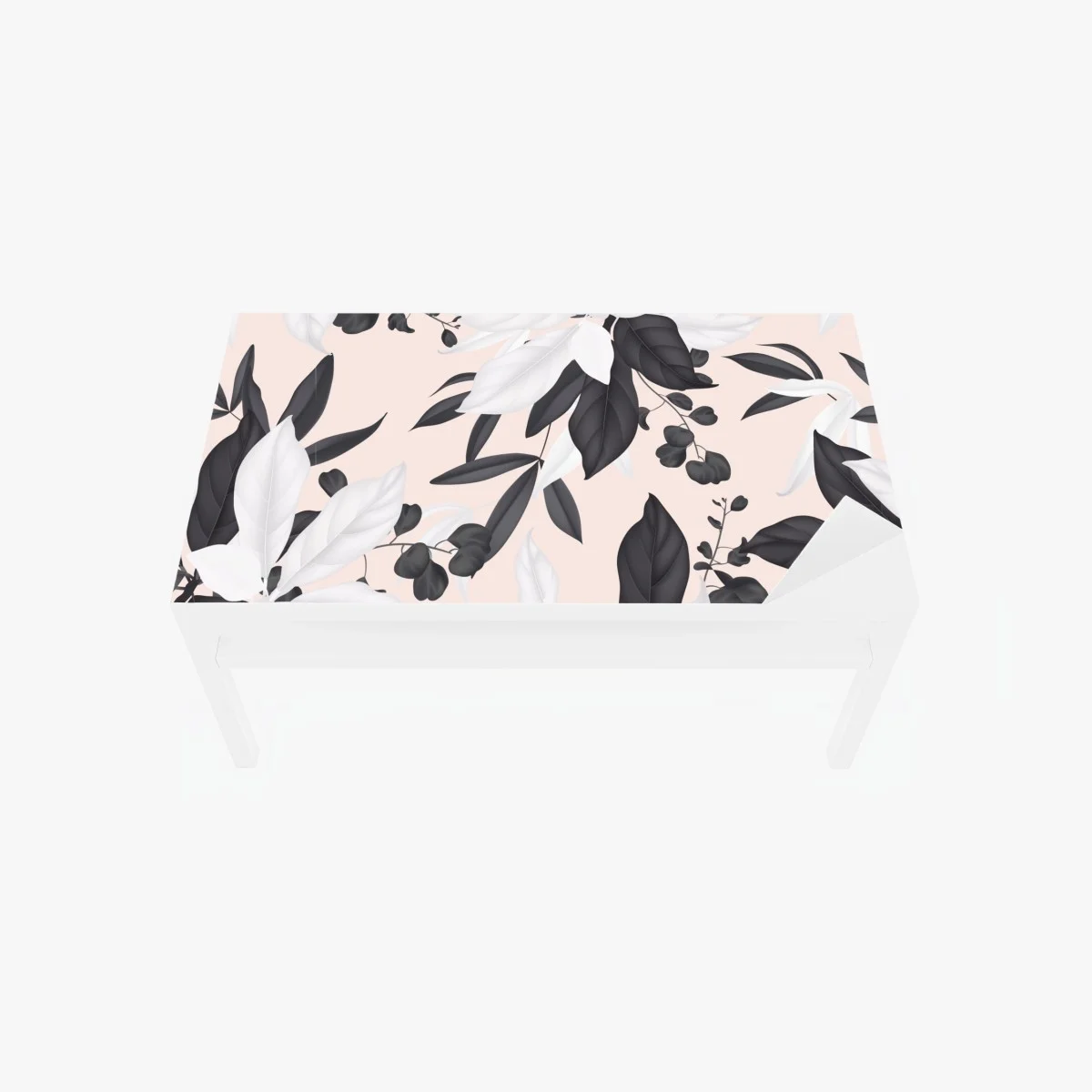 Table & desk veneer delicate pastel botanical leaves ⁕ Wallissimo® Table & desk veneer delicate pastel botanical leaves ⁕ Wallissimo®