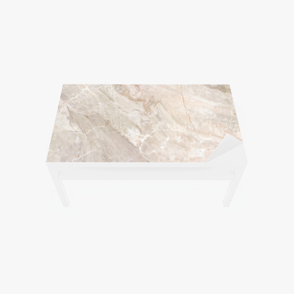Table & desk veneer beige marble texture artwork • Wallissimo® Table & desk veneer beige marble texture artwork • Wallissimo®