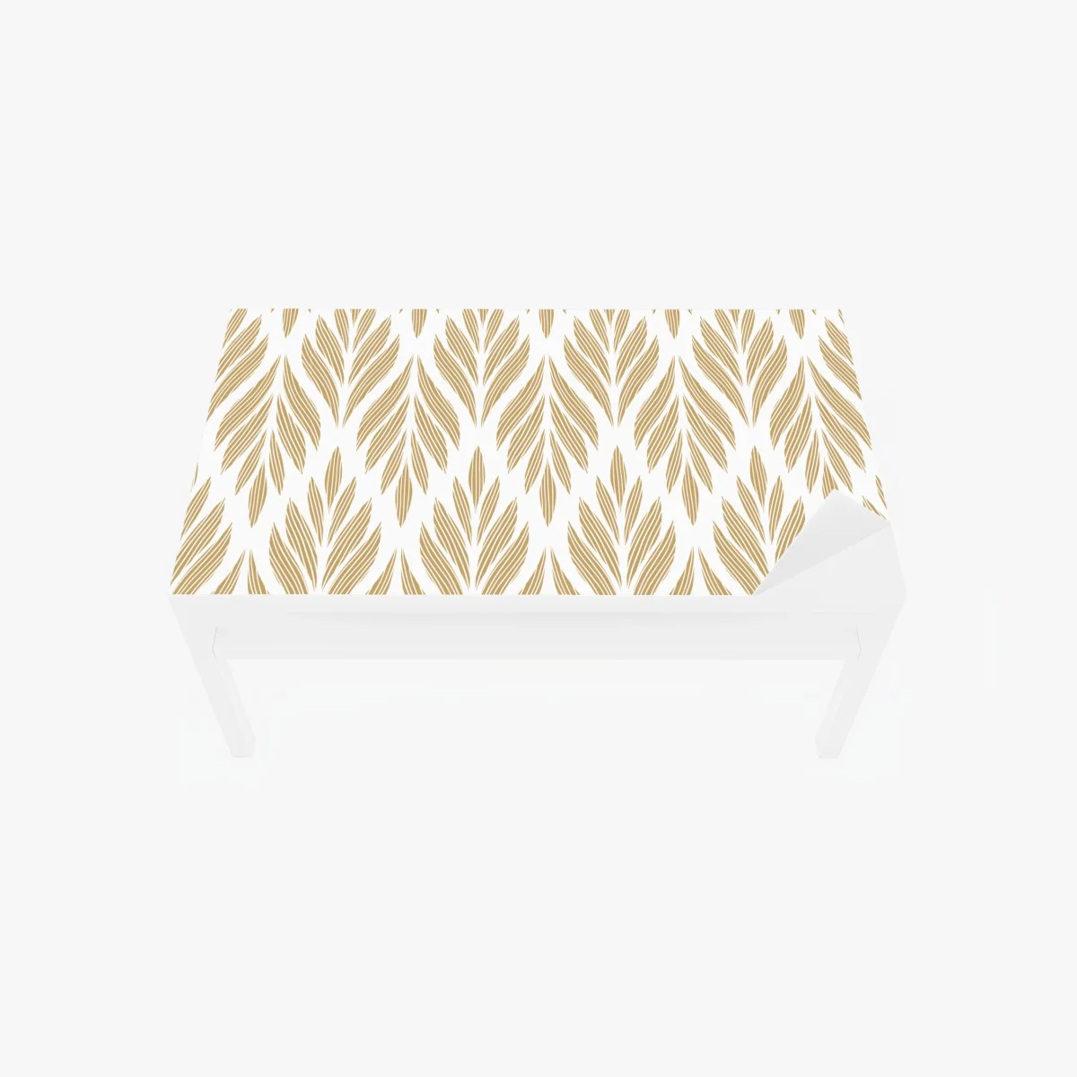 Table & desk veneer gold leaf pattern seamless design • Wallissimo® Table & desk veneer gold leaf pattern seamless design • Wallissimo®