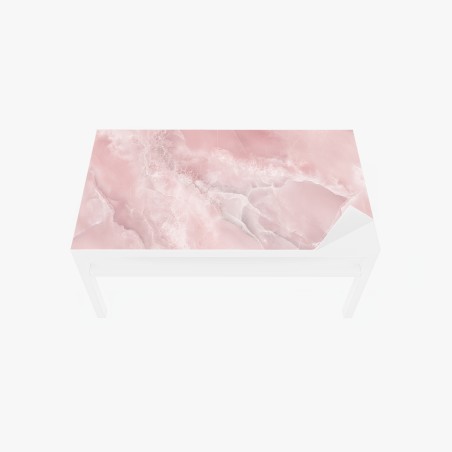 Table & desk veneer soft pink marble texture • Wallissimo®