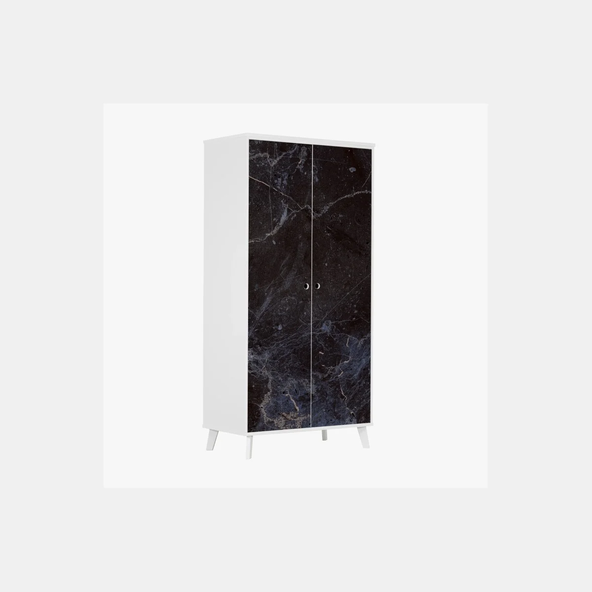 Wardrobe sticker dark marble texture with blue veins ⁕ Wallissimo® Wardrobe sticker dark marble texture with blue veins ⁕ Wallissimo®