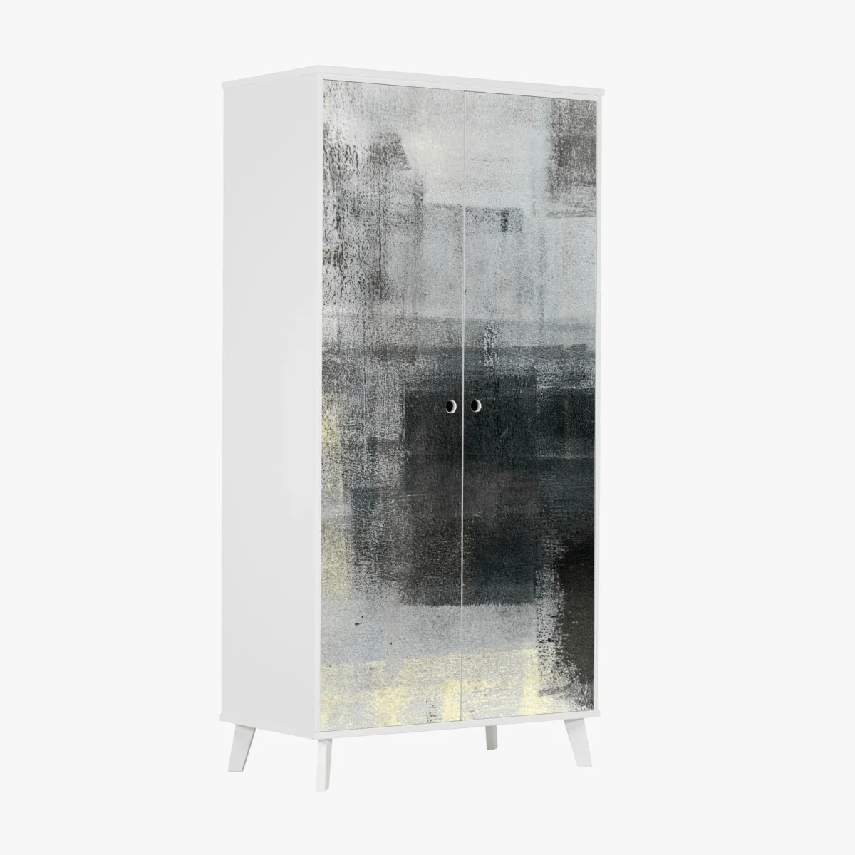 Wardrobe sticker subtle monochrome texture study ⁕ Wallissimo® Wardrobe sticker subtle monochrome texture study ⁕ Wallissimo®