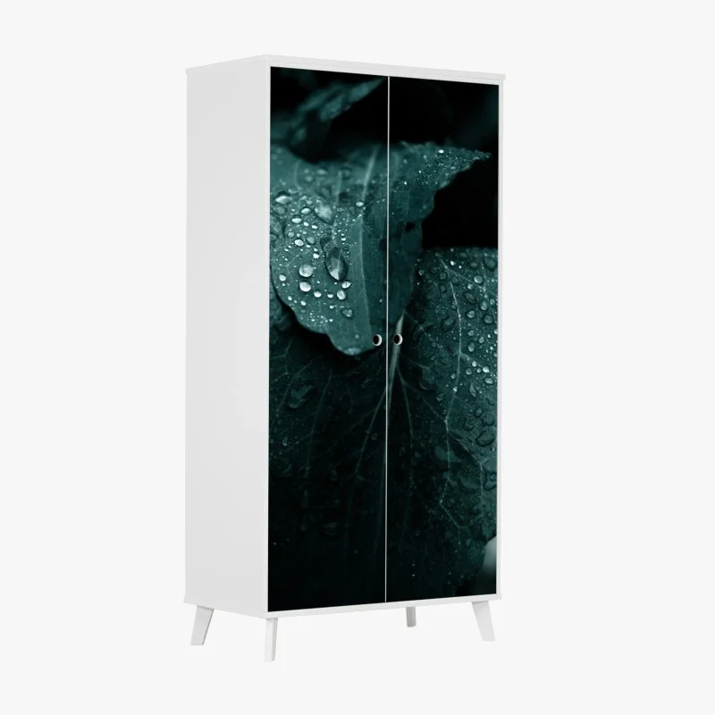 Wardrobe sticker Dubai skyline at sunset • Wallissimo®