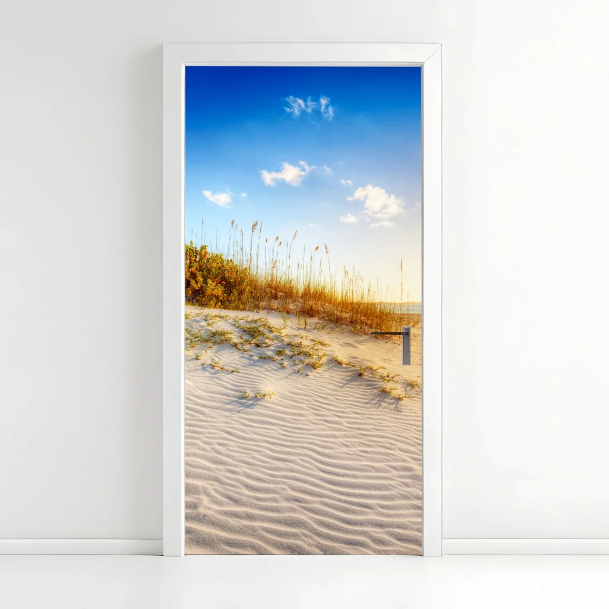 Door sticker sunset over Grace Bay sand dunes ⁕ Wallissimo® Door sticker sunset over Grace Bay sand dunes ⁕ Wallissimo®