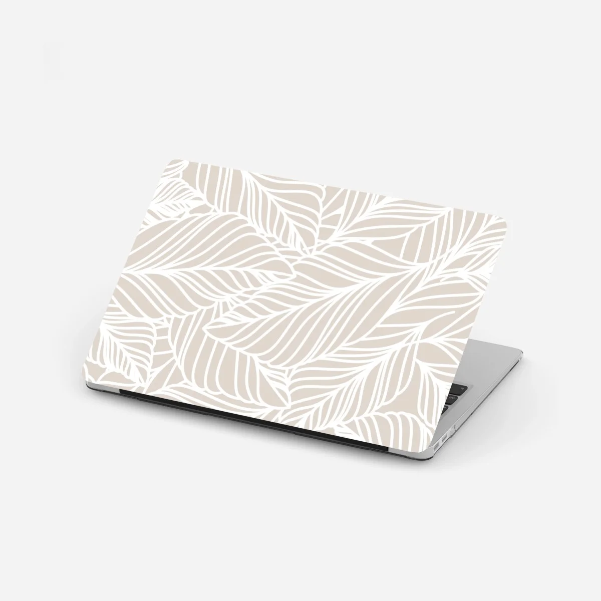 Laptop sticker neutral botanical leaf pattern ⁕ Wallissimo® Laptop sticker neutral botanical leaf pattern ⁕ Wallissimo®