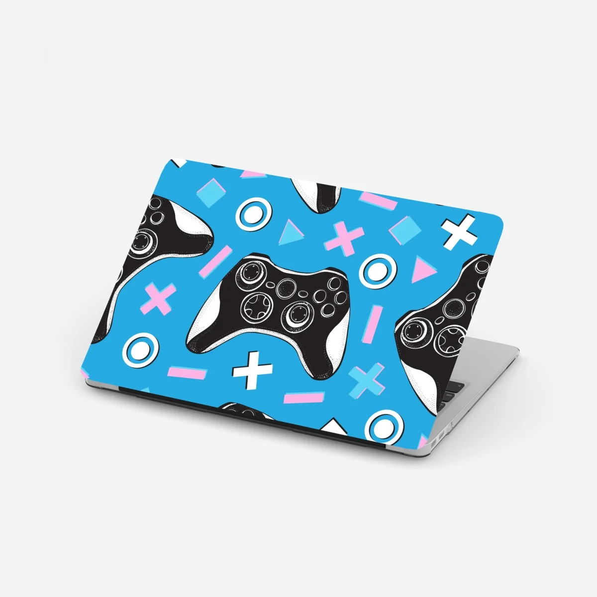 Laptop sticker playful game controller pattern ⁕ Wallissimo® Laptop sticker playful game controller pattern ⁕ Wallissimo®