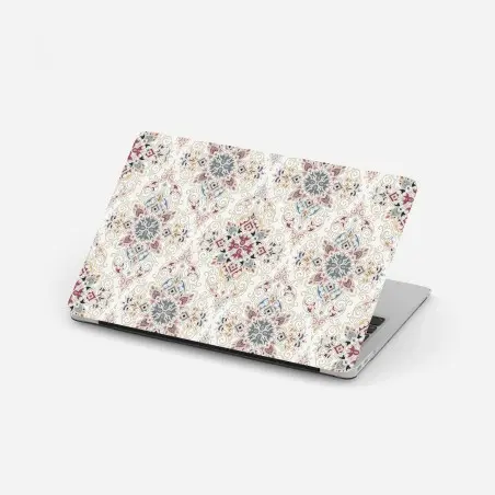 Laptop sticker ornate vintage damask pattern • Wallissimo®