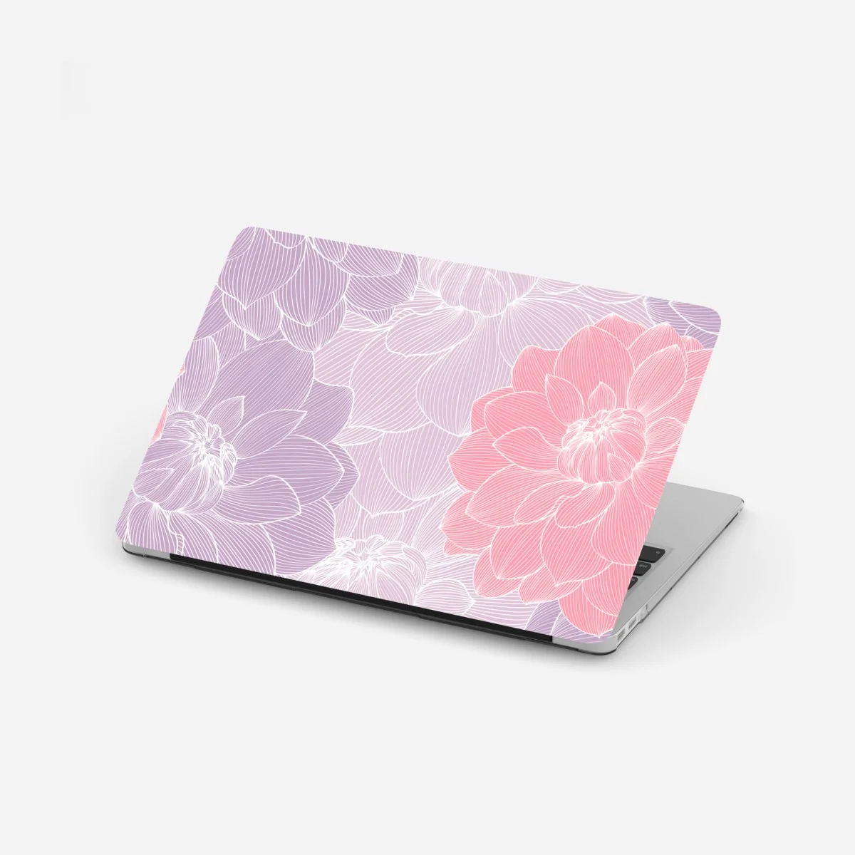 Laptop sticker soft pastel floral bloom pattern ⁕ Wallissimo® Laptop sticker soft pastel floral bloom pattern ⁕ Wallissimo®
