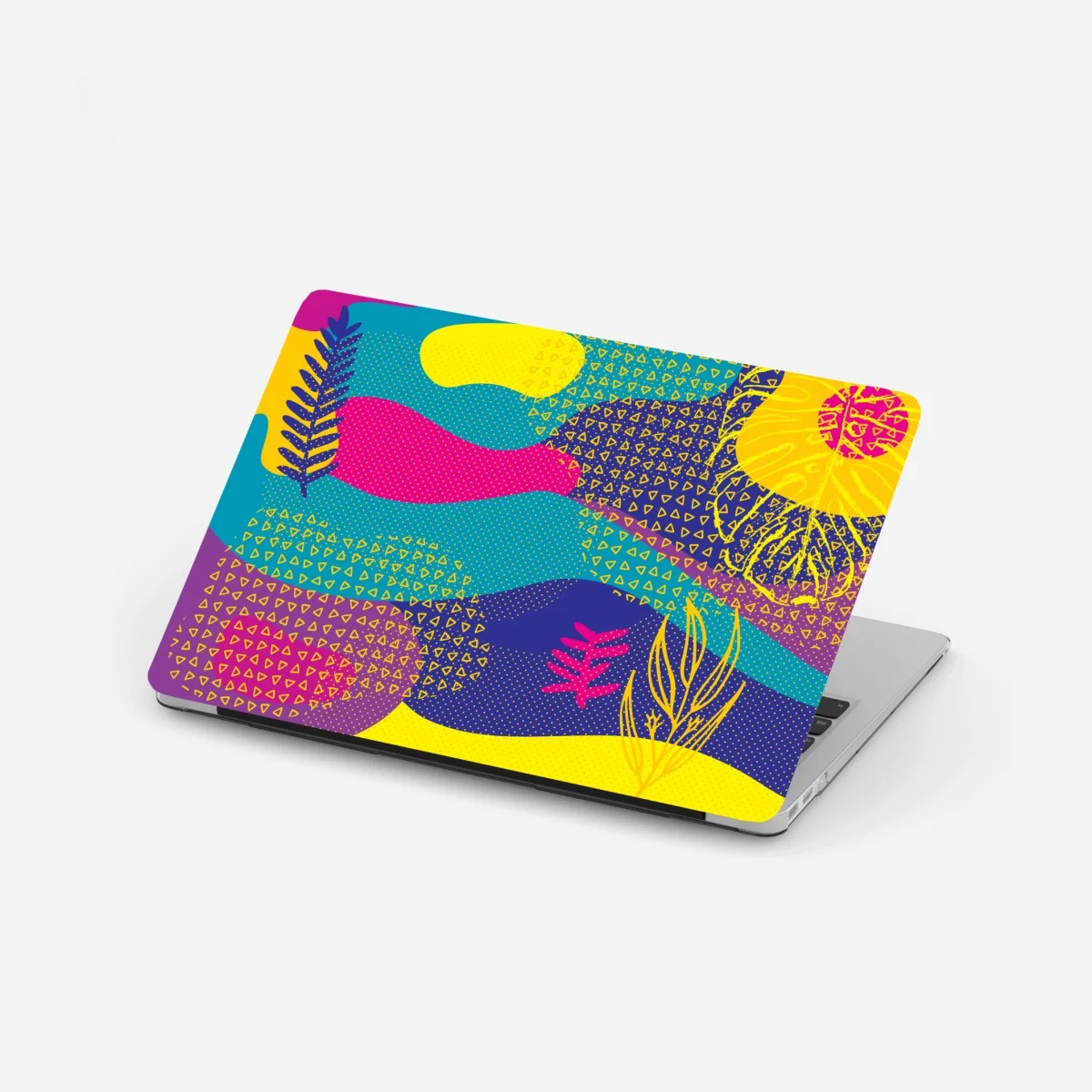 Laptop sticker vibrant abstract tropical pattern • Wallissimo® Laptop sticker vibrant abstract tropical pattern • Wallissimo®