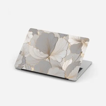 Laptop sticker delicate pastel floral pattern • Wallissimo®