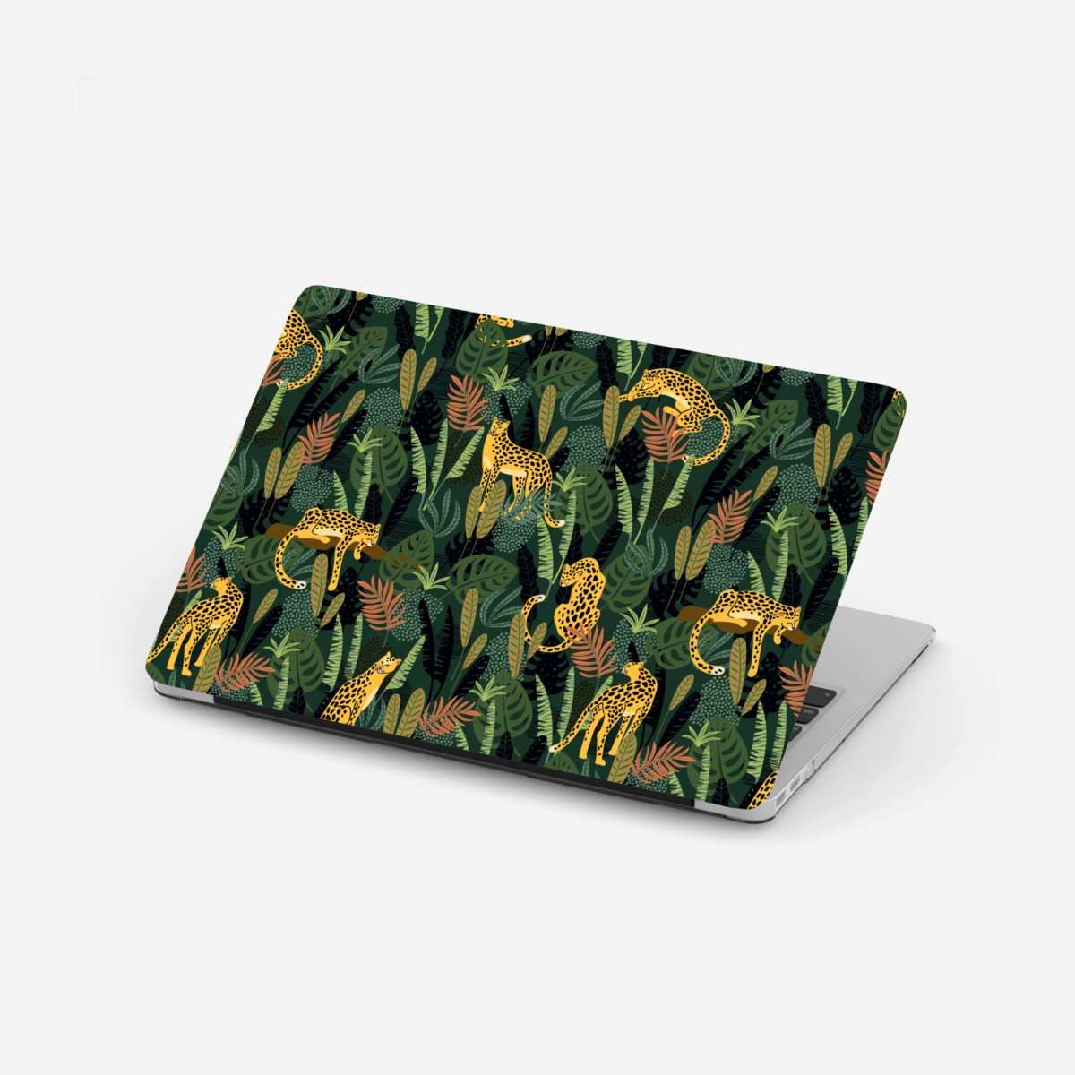 Laptop sticker tropical leopard jungle pattern • Wallissimo® Laptop sticker tropical leopard jungle pattern • Wallissimo®