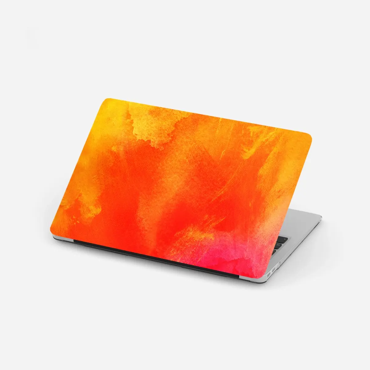 Laptop sticker vibrant orange abstract gradient • Wallissimo® Laptop sticker vibrant orange abstract gradient • Wallissimo®