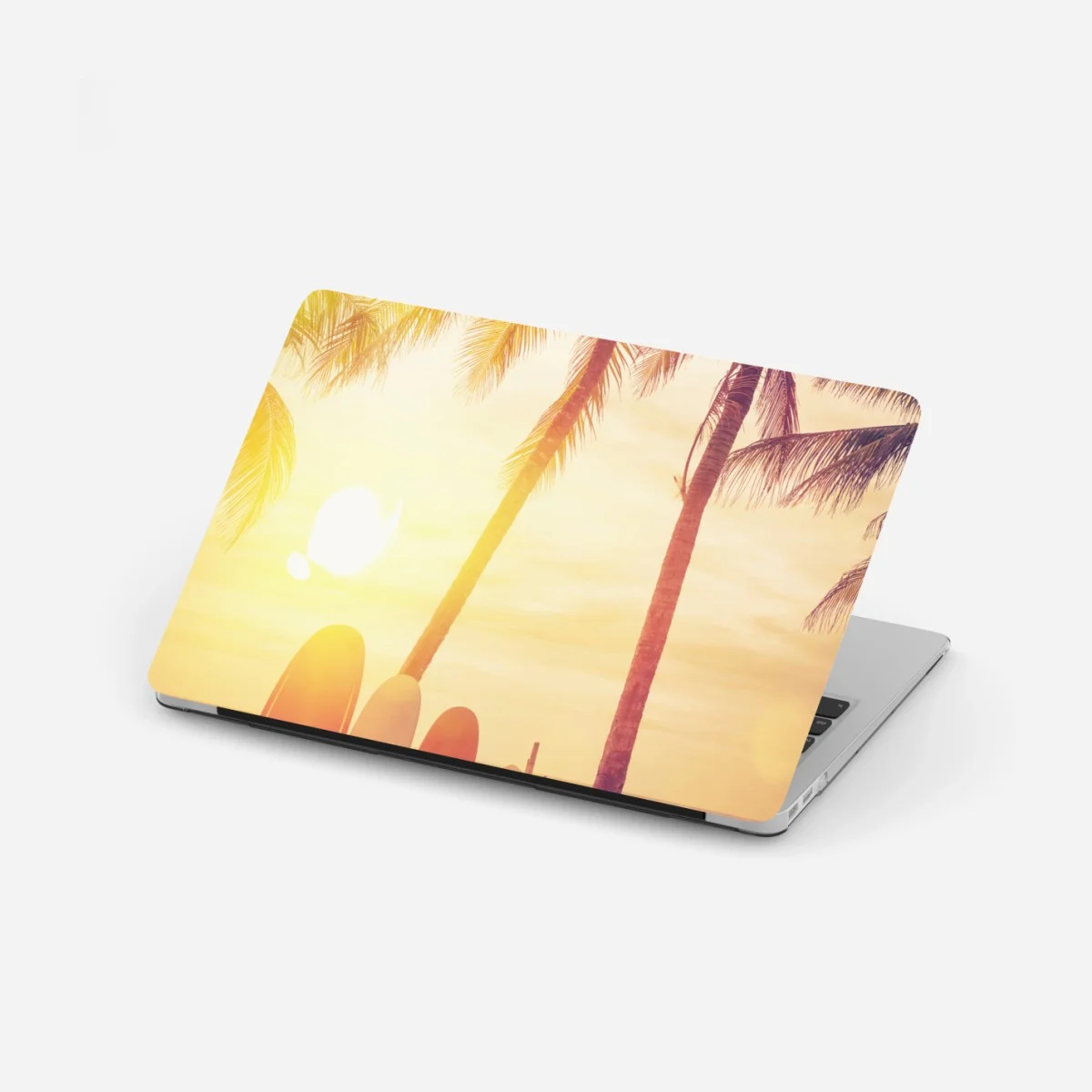Laptop sticker tropical sunset with surfboards ⁕ Wallissimo® Laptop sticker tropical sunset with surfboards ⁕ Wallissimo®