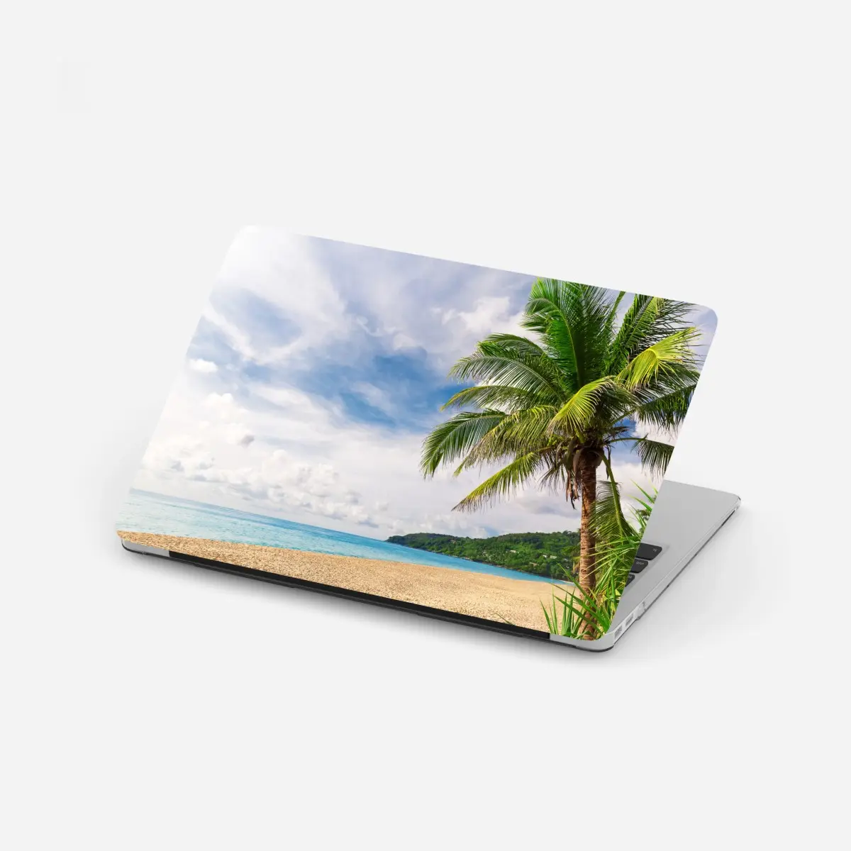 Laptop sticker tropical beach in Phuket with palm tree ⁕ Wallissimo® Laptop sticker tropical beach in Phuket with palm tree ⁕ Wallissimo®