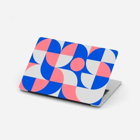 Laptop sticker scandinavian geometric composition • Wallissimo®