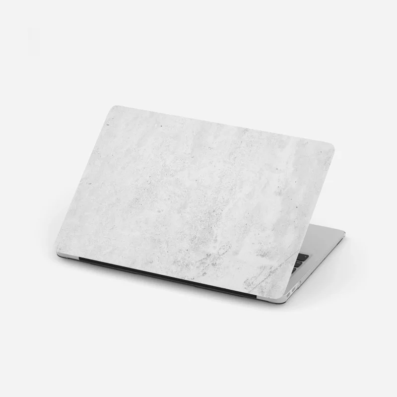 Laptop sticker minimal gray concrete wall texture