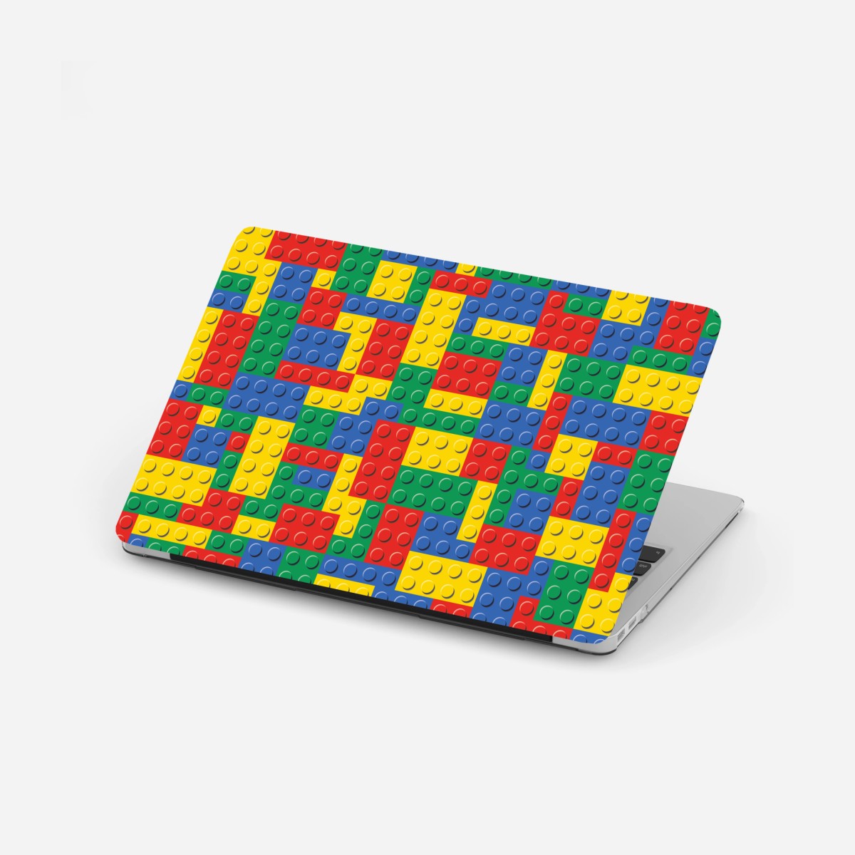 Laptop sticker colorful building block pattern • Wallissimo® Laptop sticker colorful building block pattern • Wallissimo®