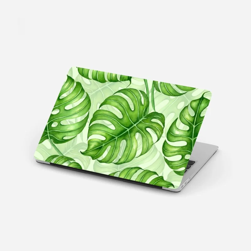 Laptop sticker vibrant geometric composition • Wallissimo®