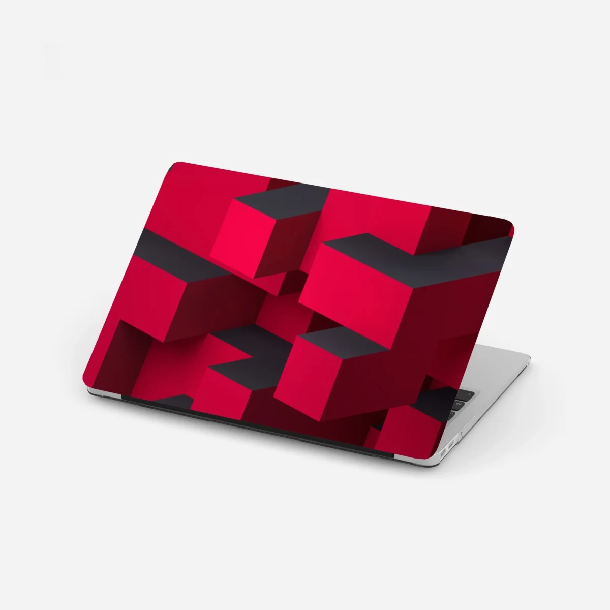 Laptop sticker bold red geometric blocks ⁕ Wallissimo® Laptop sticker bold red geometric blocks ⁕ Wallissimo®