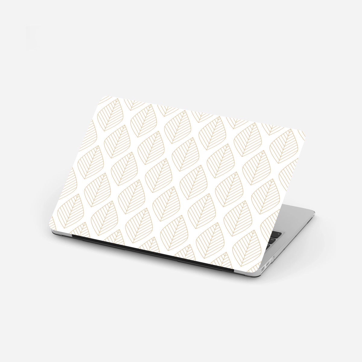 Laptop sticker elegant gold leaf geometric pattern • Wallissimo® Laptop sticker elegant gold leaf geometric pattern • Wallissimo®
