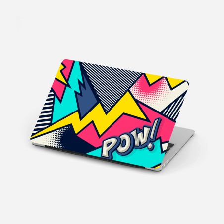 Laptop sticker comic pop art explosion • Wallissimo®