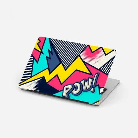 Laptop sticker comic pop art explosion • Wallissimo®