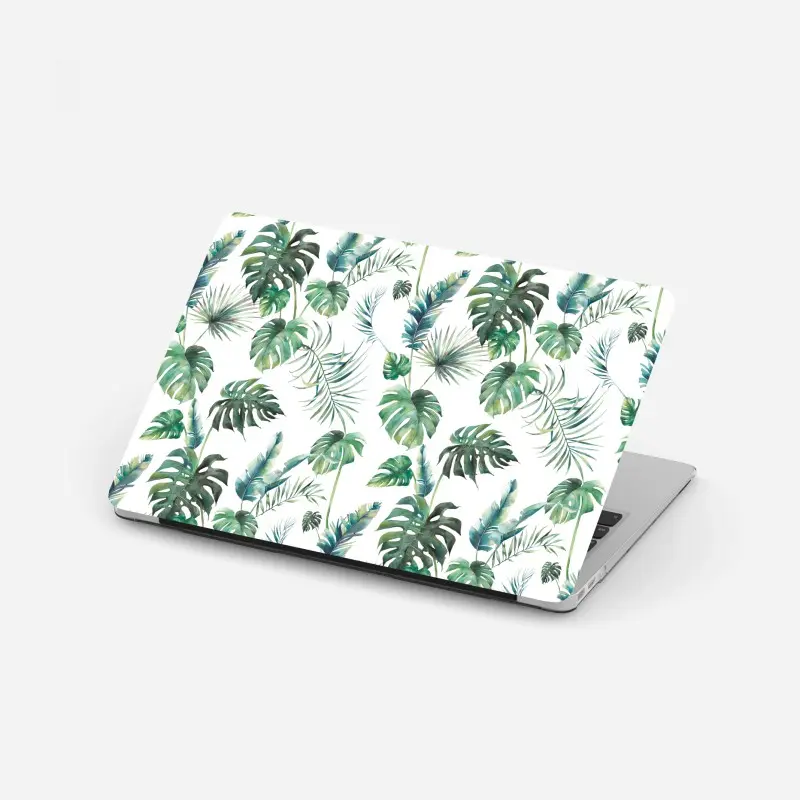 Laptop sticker adorable bear crowd pattern • Wallissimo®
