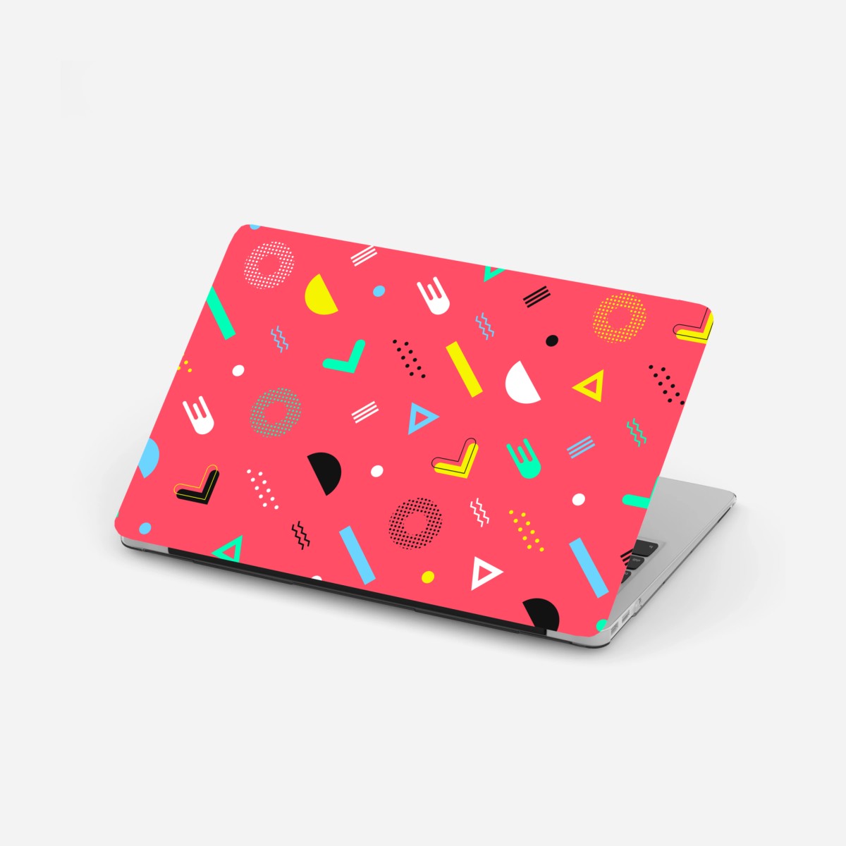 Laptop sticker vibrant memphis geometric pattern • Wallissimo® Laptop sticker vibrant memphis geometric pattern • Wallissimo®