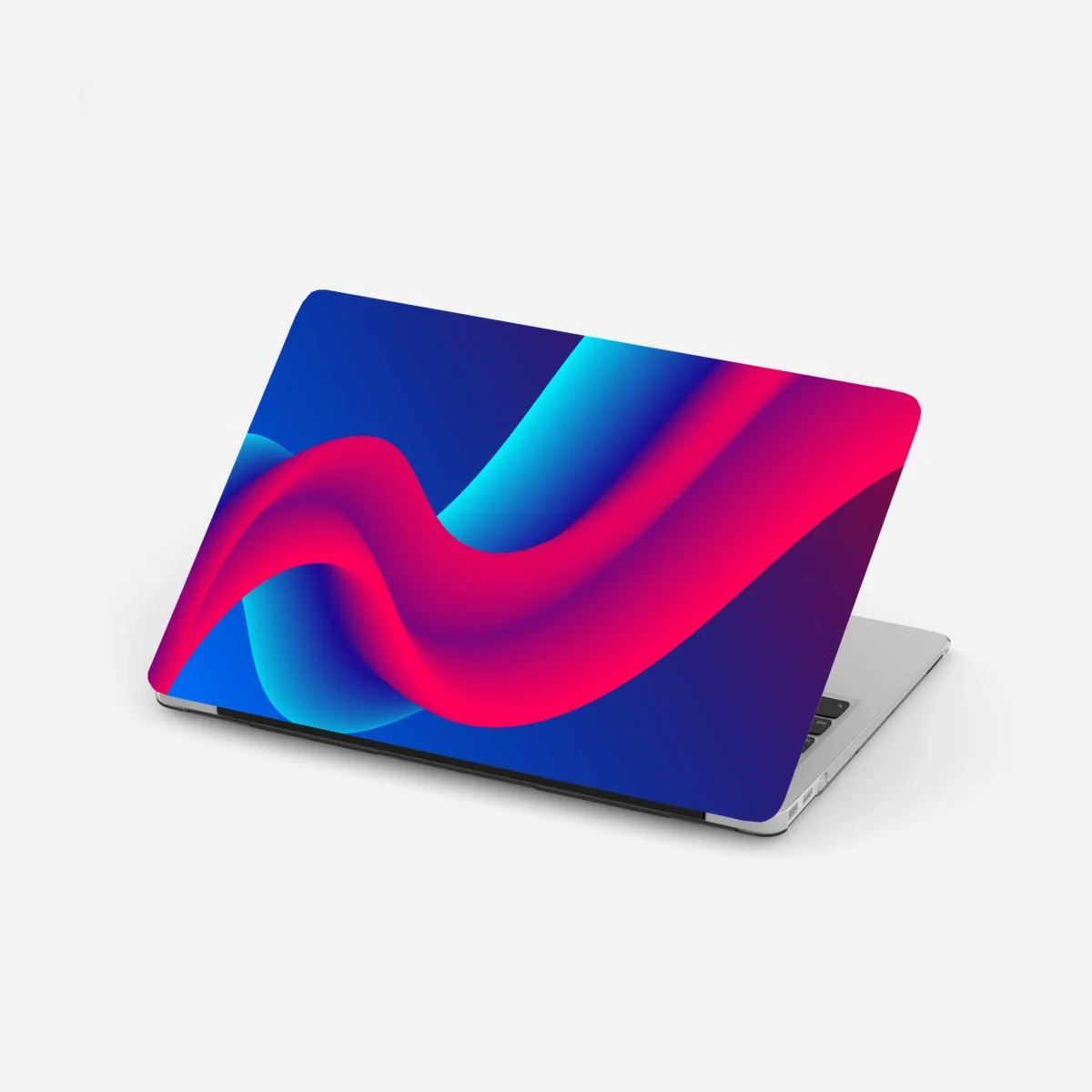 Laptop sticker vibrant flowing gradient waves • Wallissimo® Laptop sticker vibrant flowing gradient waves • Wallissimo®
