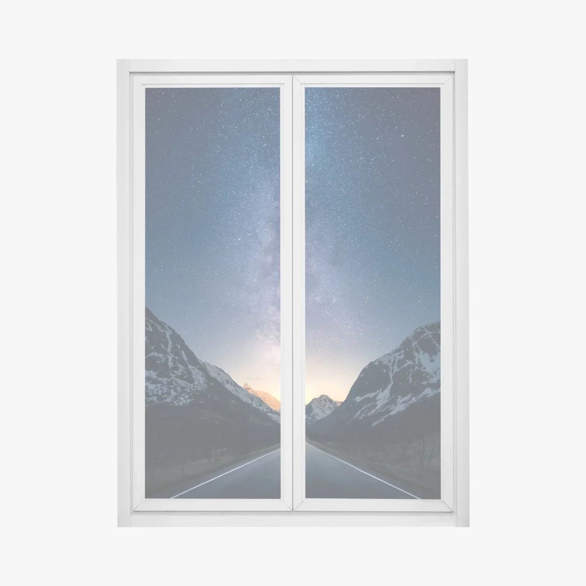 Window decal road to the milky way • Wallissimo® Window decal road to the milky way • Wallissimo®