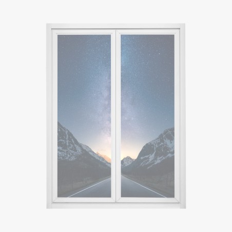 Window decal road to the milky way • Wallissimo®
