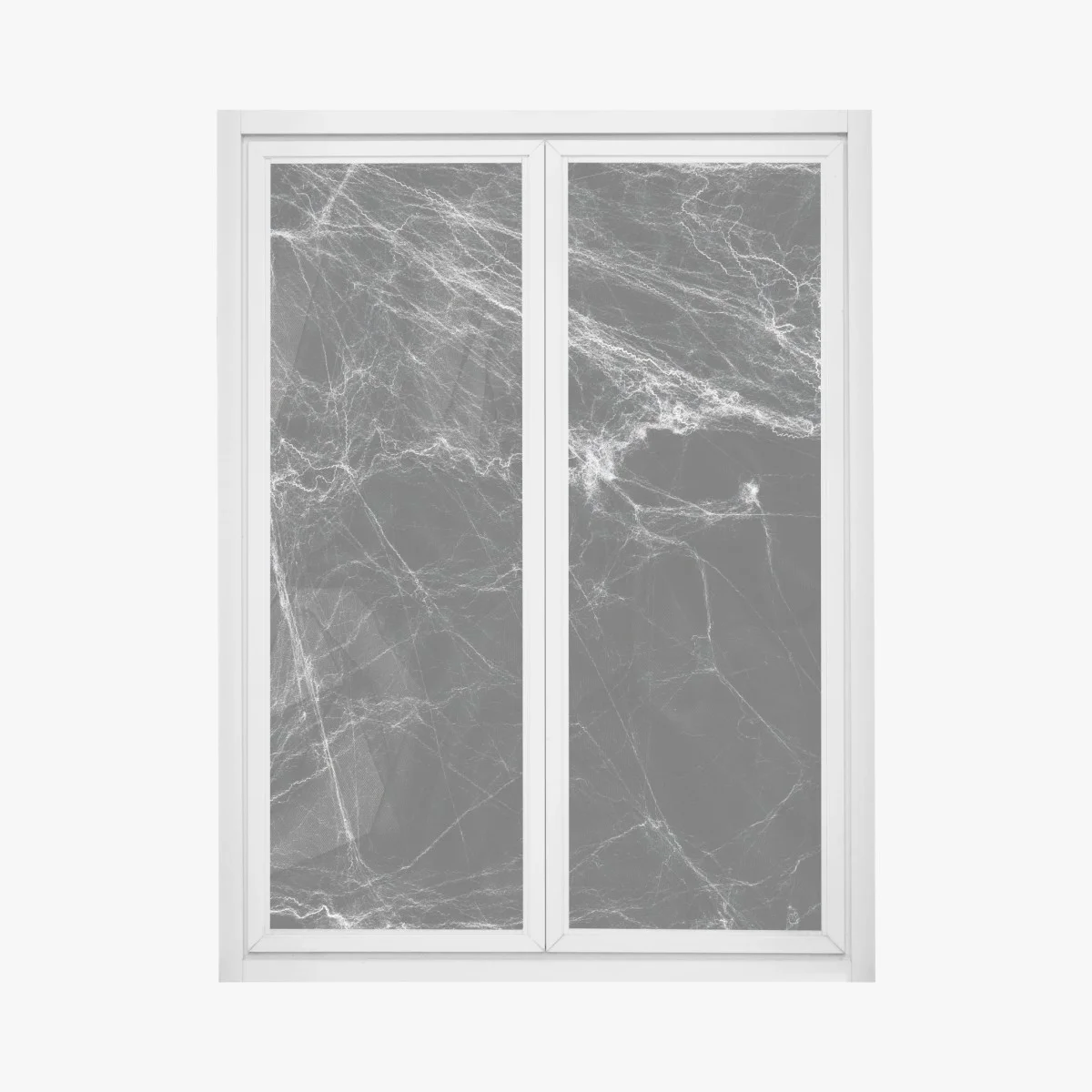 Window decal eerie cobweb on black background ⁕ Wallissimo® Window decal eerie cobweb on black background ⁕ Wallissimo®