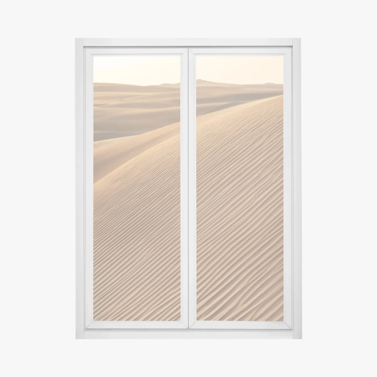Window decal golden sand dunes minimal landscape ⁕ Wallissimo® Window decal golden sand dunes minimal landscape ⁕ Wallissimo®