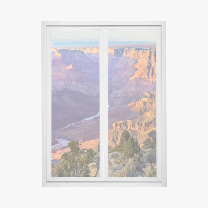 Window decal Grand Canyon dusk panorama